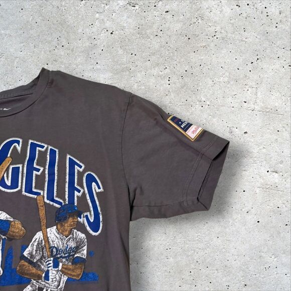 Mitchell & Ness Los Angeles Dodgers Graphic T-Shirt Mens L MLB Baseball - Picture 4 of 10
